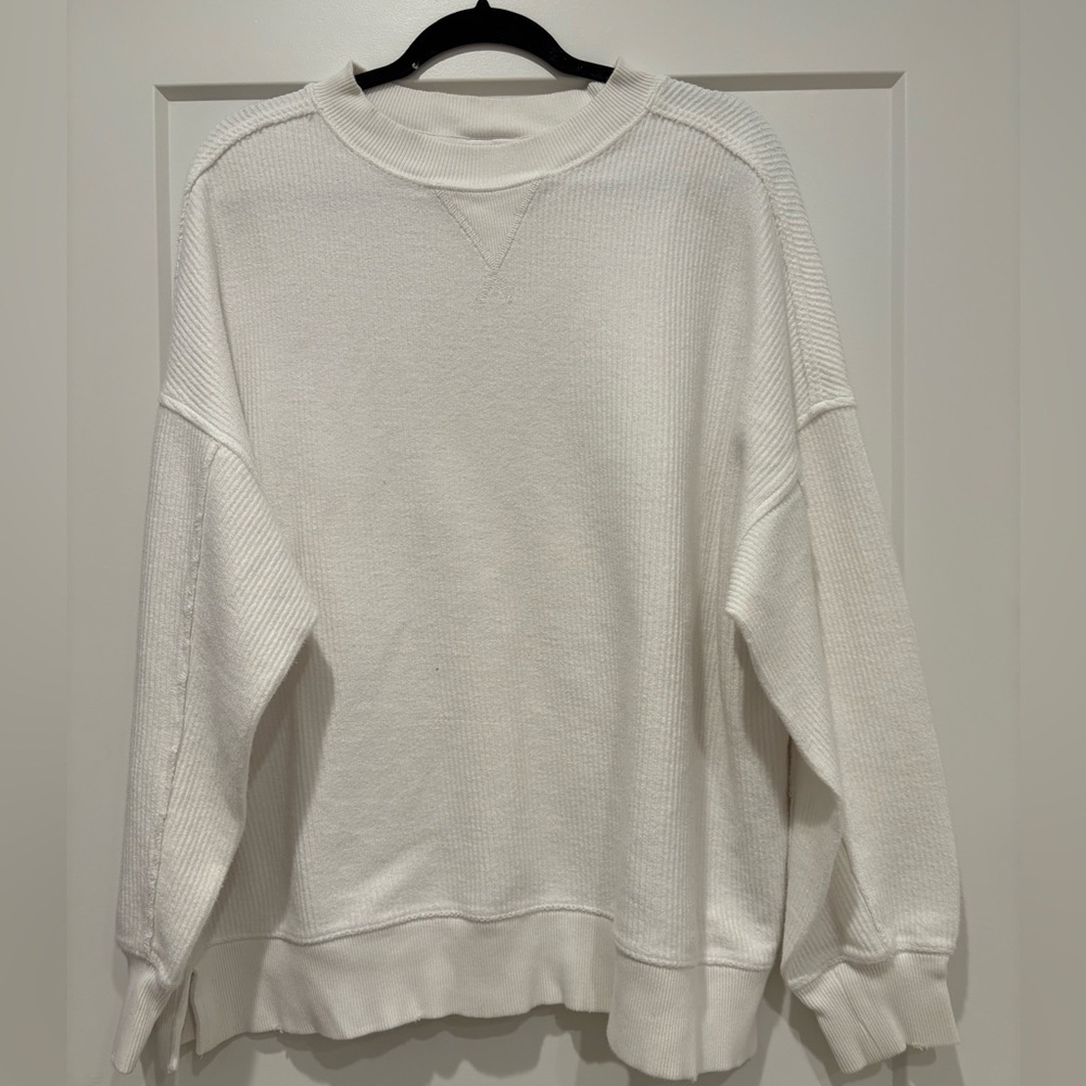 Aerie Sweatshirt - White, Medium